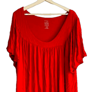 Size 3X Red Short Sleeved Tee!
